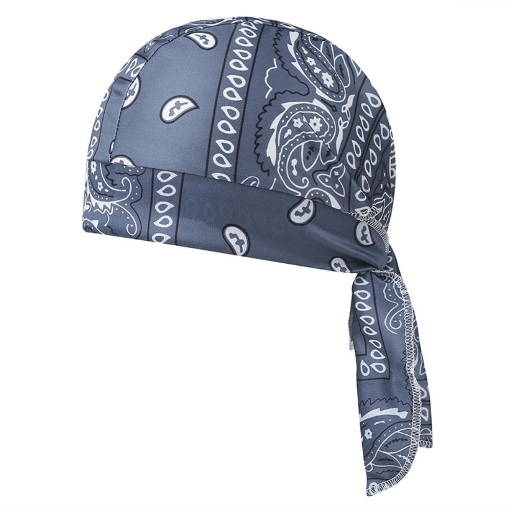 

Paisley Print Bandana Headscarf Quick Dry Cycling Head Wrap Lightweight Pirate Hat Sports 11