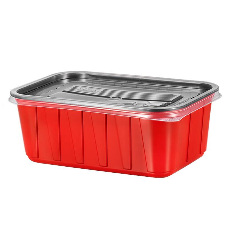 Deli Square Disposable Food Containers with Lids