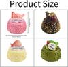 4pcs Artificial Chocolate Cake Model Ornament Simulation Cake Simulated Dessert Photo Props for Home Kitchen Party Decoration