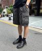 INTEMPOMOOD Tactical Banding Cargo Shorts_Charcoal