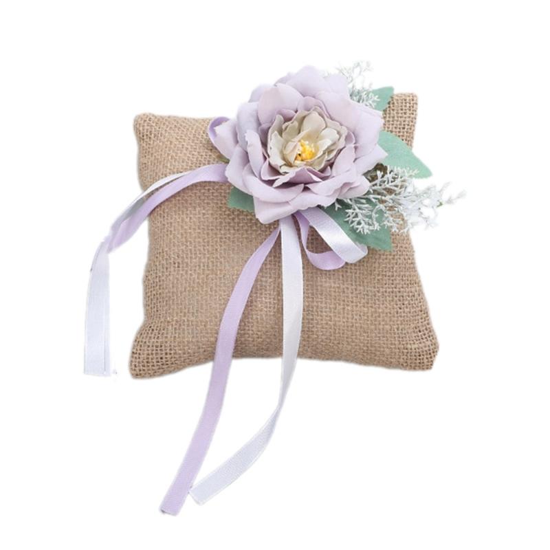 Handlicher Aufbewahrungskorb Leinen Blumenkorb mit Griffen Handgeflochtene Körbe Vielseitige Dekorationen Handgemachtes Geschenk