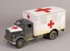 Waltersons Japonsko WALTERSONS Německá armáda Kfz305 Opel Blitz Ambulance Vozidlo bílé Hotový produkt 1/32 WW.II