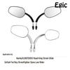 Harley Motorcycle Rearview Mirror for XL883, XL1200, Street Glide, Fat Boy, Dyna, Road King