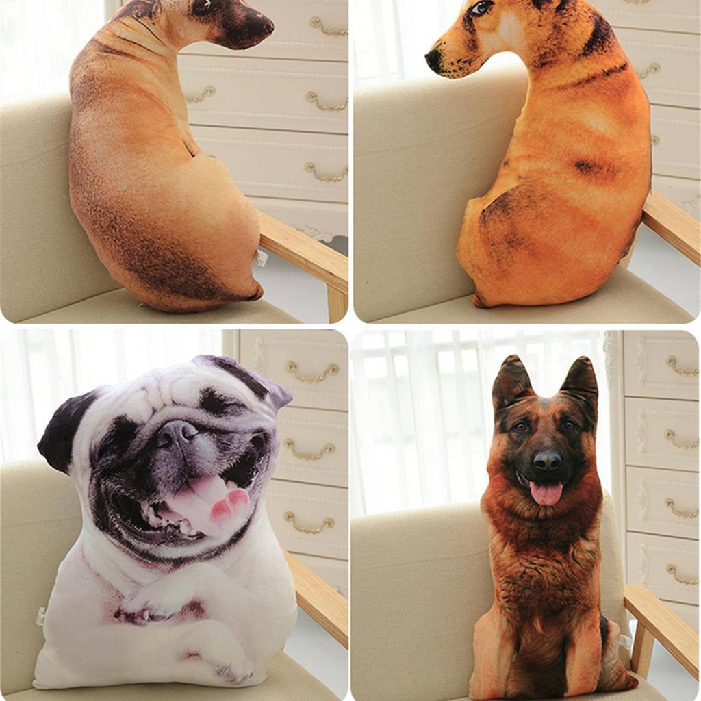 3d dog pillow