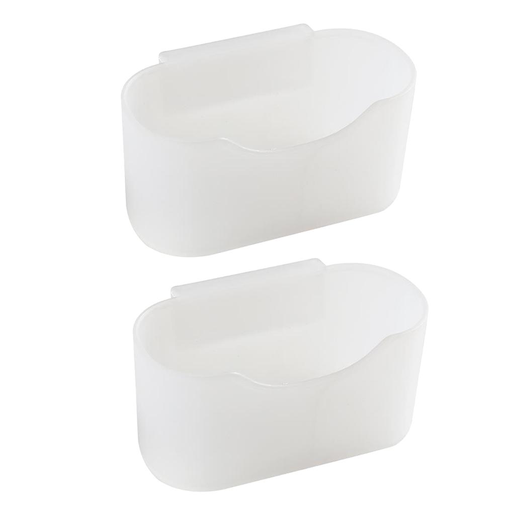 2 buc. Organizator pentru ușa frigiderului, care economisește spațiu, cu gură largă, container glisant mobil pentru alimente pentru frigider 