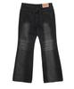 FDR Womens Vintage Boots Cut Denim Jeans Black