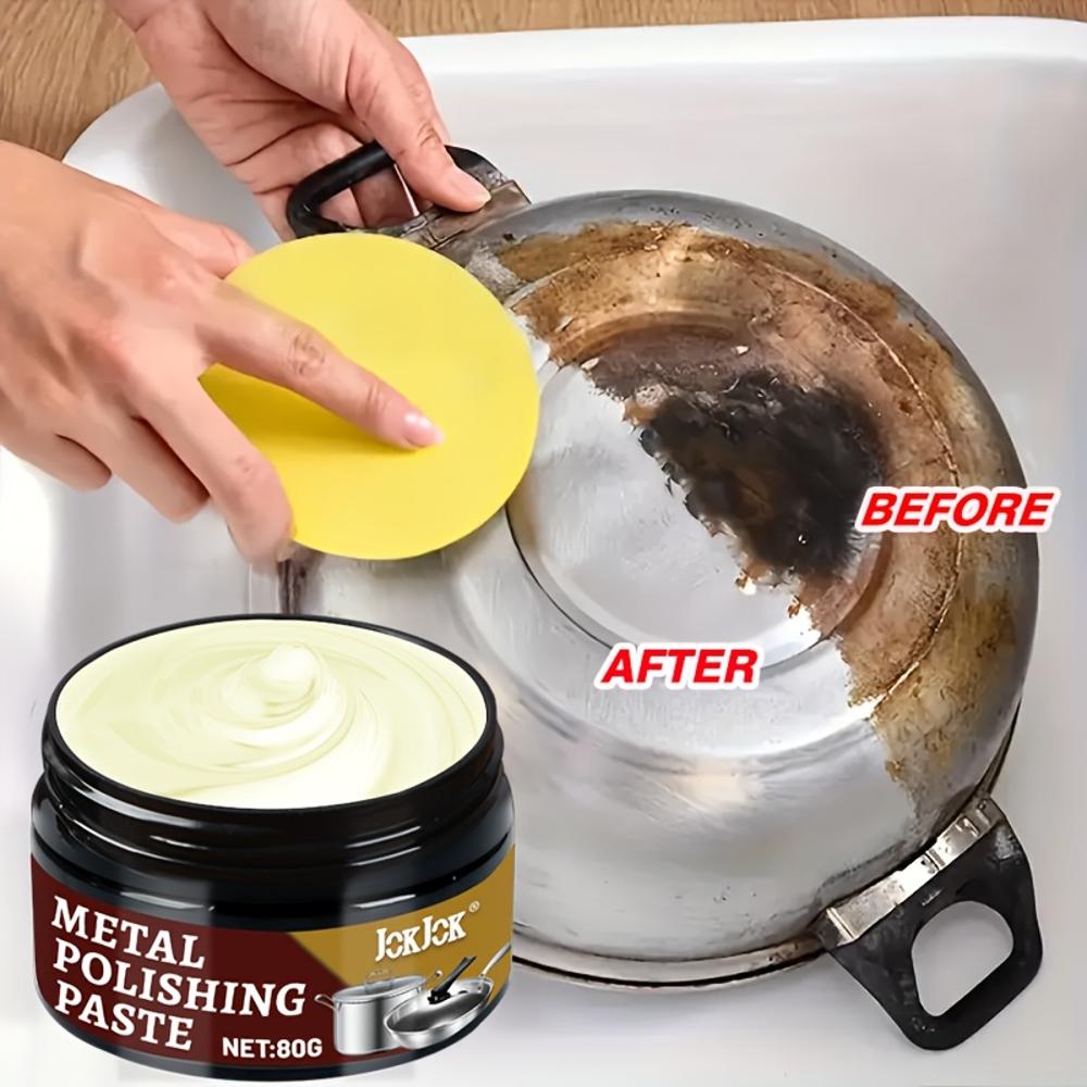 All Metal Polishing Cream - Multi-Purpose Metal Refurbishing Repair Cream/Chrome Repair and Polishing Compound, Suitable for Car