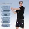Herren Quick-Dry Laufshirt & Shorts Set