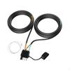 Boat Trailer Wiring Harness Light Connector Plug Replace Supplies 5 Wire 4 Pin for Various