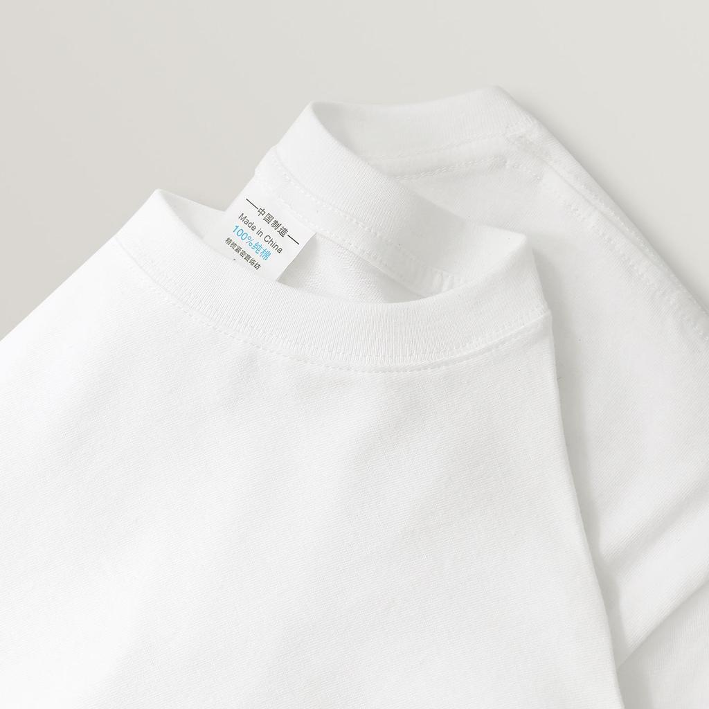 Dámské tričko 200 g česané bavlny s kulatým výstřihem a spadlými rameny – Jednobarevné, Čistá bavlna, Volný rovný střih, Krátký rukáv, Základní vrstva.