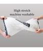 Soft Neck Pillow,  Adjustable Ergonomic Orthopedic Contour Support, High Quality Pillow Core, For Sleeping Comfort