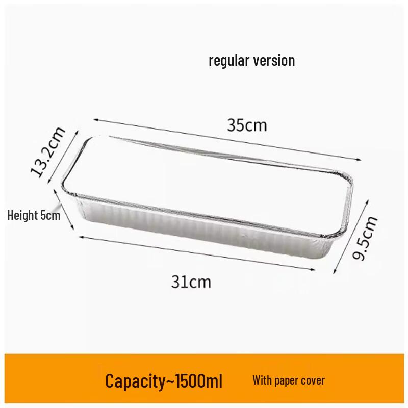 Grill-Takeaway-Aluminiumfolienbehälter