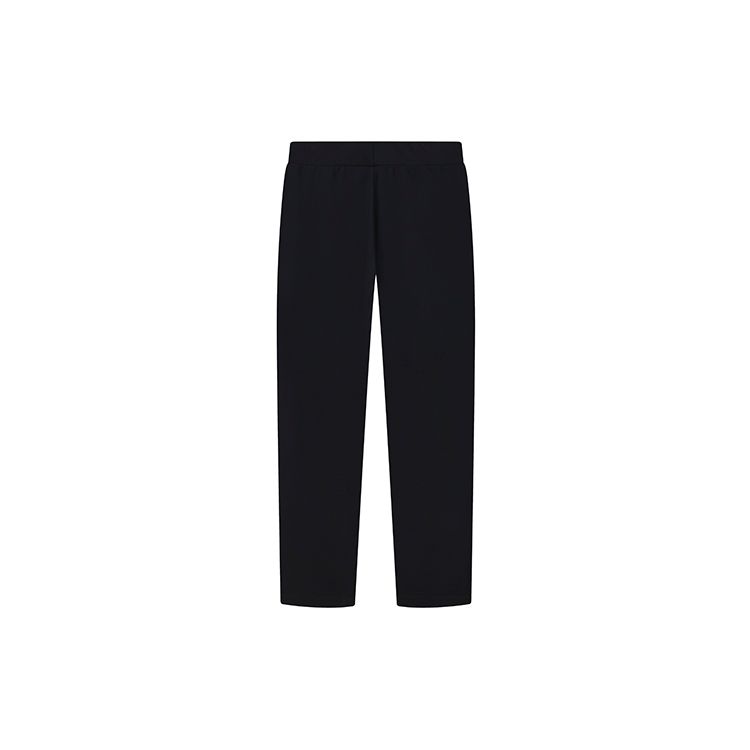 FILA Solid Color Sports Knit Straight Leg Casual Pants Men bottoms Legendary-Blue F11M221601FNV