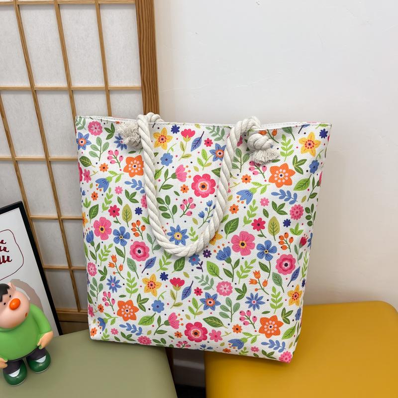 Fashionable Single-shoulder Bag Tote Bag Large-capacity Beach Bag Casual Handbag