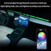 NEW Center Console Dashboard Wireless Charging Neon Light Tubes For Tesla Model 3 Y RGB Interior LED Strip Lights App Controller