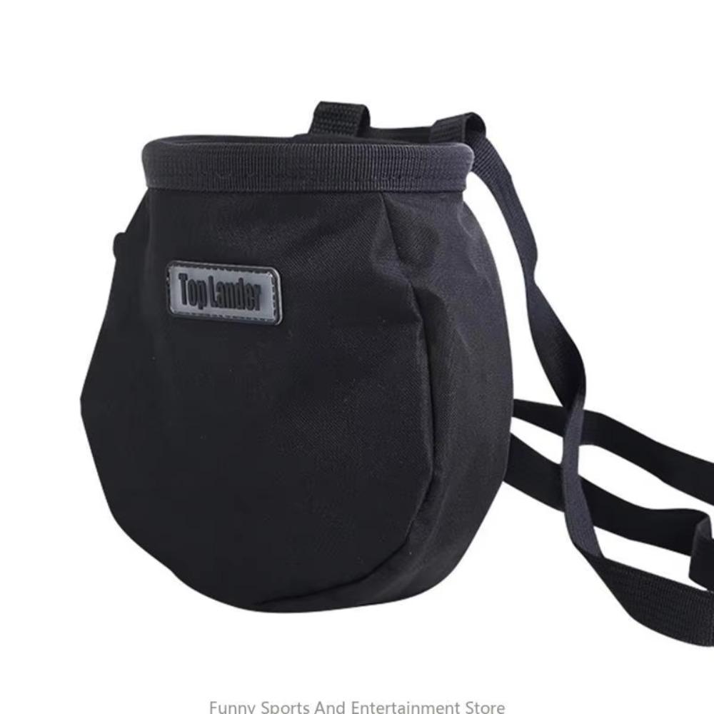 Zipper Pocket Magnesium Powder Bag Oxford Cloth Bouldering Magnesia Sack  Outdoor Sports