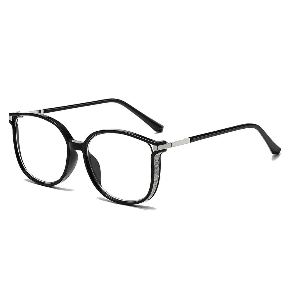 Unisex Stylish Trendy Reading Glasses Luxury Diamond Design Presbyopia Plus Diopters Men Women New Cat Eye Far Sight Glasses