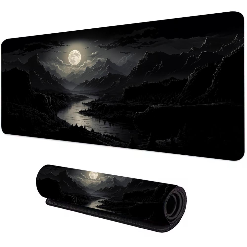 Dreamy scenery Mouse Pad Large Computer Office Game Table Mats XXL Rubber Antislip Gaming Keyboard Mousepads Long XL Desk Pads