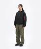 Alpha Industries Ma-1 Hooded Oxford Flight Jacket Black