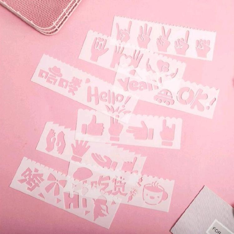 Reusable Animal Plane Stencils Pack Of 8 PET Plastic Drawing Guides Templates For Childrens Art Class And Home Crafts