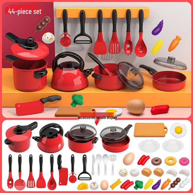 Children's Kitchen Toy Set: Role-Playing Simulation Stove for Boys and Girls