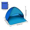 Portable Beach Tent Pop-up Tent Summer Sea Sun Shelters Outdoor Camping BBQ Picnic Tent With Mobile Phone Stand Beach Canopy