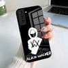 World Hit DJ Alan Walker Phone Case For Samsung S25 S24 FE S23 S22 S21 Plus S20 Ultra Note20Ultra Black Glass Cover