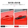 Marchfa Door Handle Covers for Prius 50 80 70 Series Fits Toyota Prius 50 80 70 Made of ABS Custom exterior decorative 4 pieces Matte black