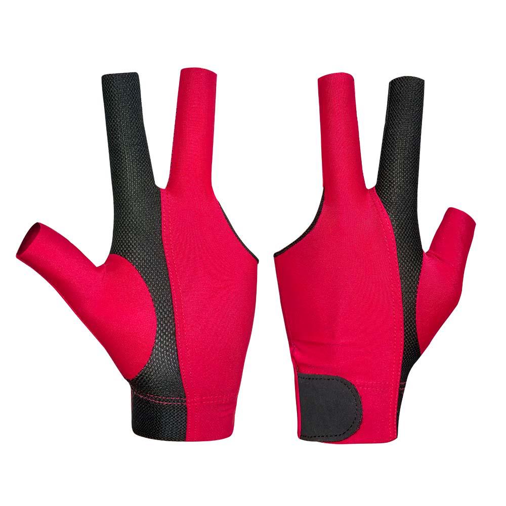 Universal Fingerless Non-slip Billiard Gloves, Elastic and Breathable, Fit Both Hands.