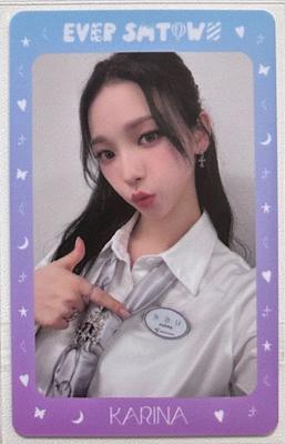 [USED] Aespa Everland Karina AR Ticket Trading Card