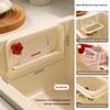 Folding Sink Filtering Net Rack Home Use Kitchen Beside Sink Kitchen Waste Filtering Net Sink Mesh Holder Separating Drain Rack