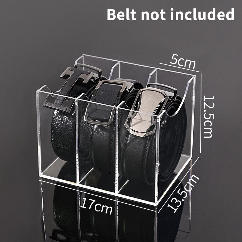 

Transparent Acrylic Storage Boxes Wholesale, Desktop Belt Multi-grid Organizer, Cosmetic Storage Boxes with Dividers