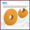 2pcs 5.31 Inch Rear Suspension Bump Stop Strut Bumper Bump Stop for Chevrolet Impala 2014-2020 No.13330714 Rubber Yellow Replace Parts