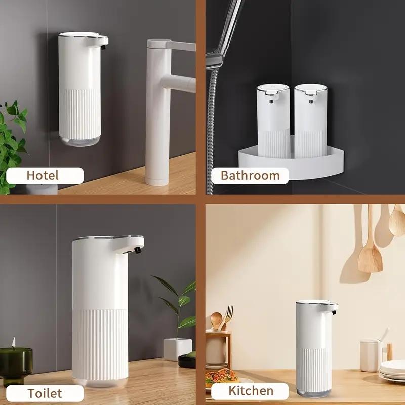 360ML Wall-Mounted Automatic Induction Smart Sense Soap Dispenser IPX5 Waterproof Touchless Hand Sanitizer Pump Washing Machine