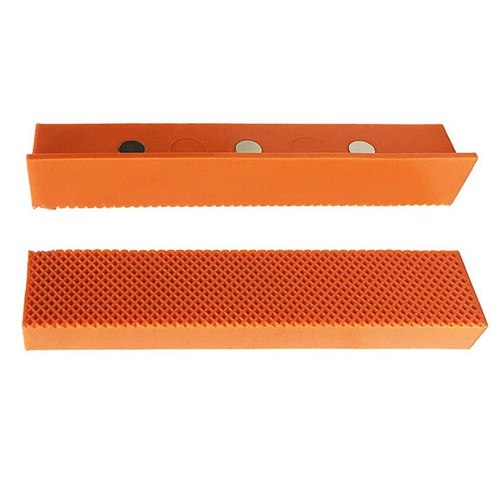 Magnetic Vise Jaw Protectors Cushions Suitable For Surfaces Protections And Scratch Prevention In Various Materials 2pcs