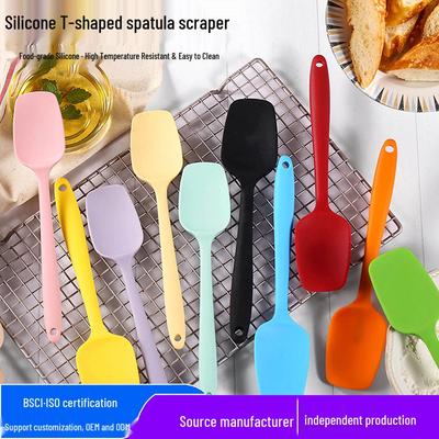 High-Temperature Resistant Food-Grade Silicone Spatula for Mixing & Baking