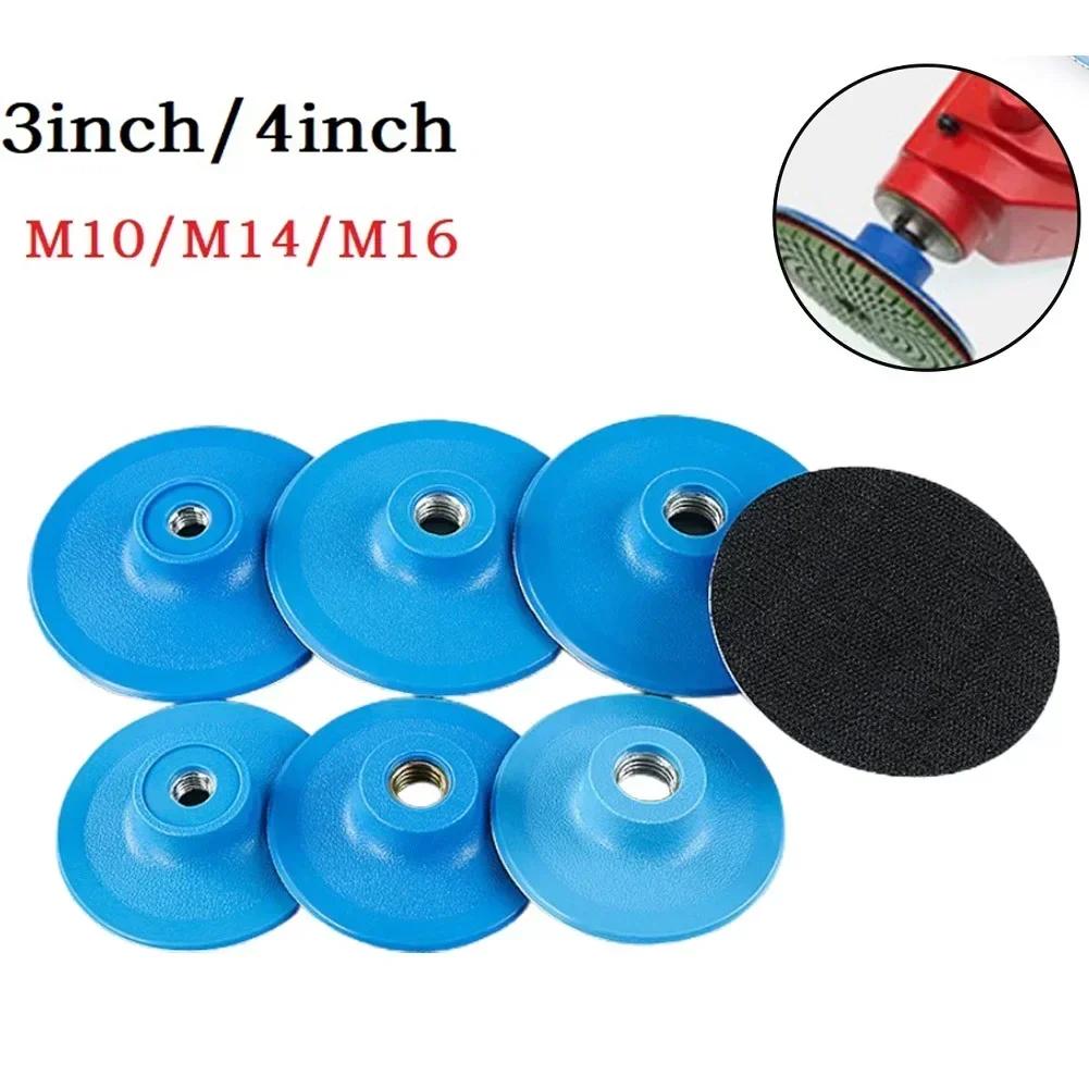 3 4inch Polishing Pad Sanding Disc Backing Pad Disc Angle Grinder Tray Sandpaper Hook-Loop Backed Plate Abrasive