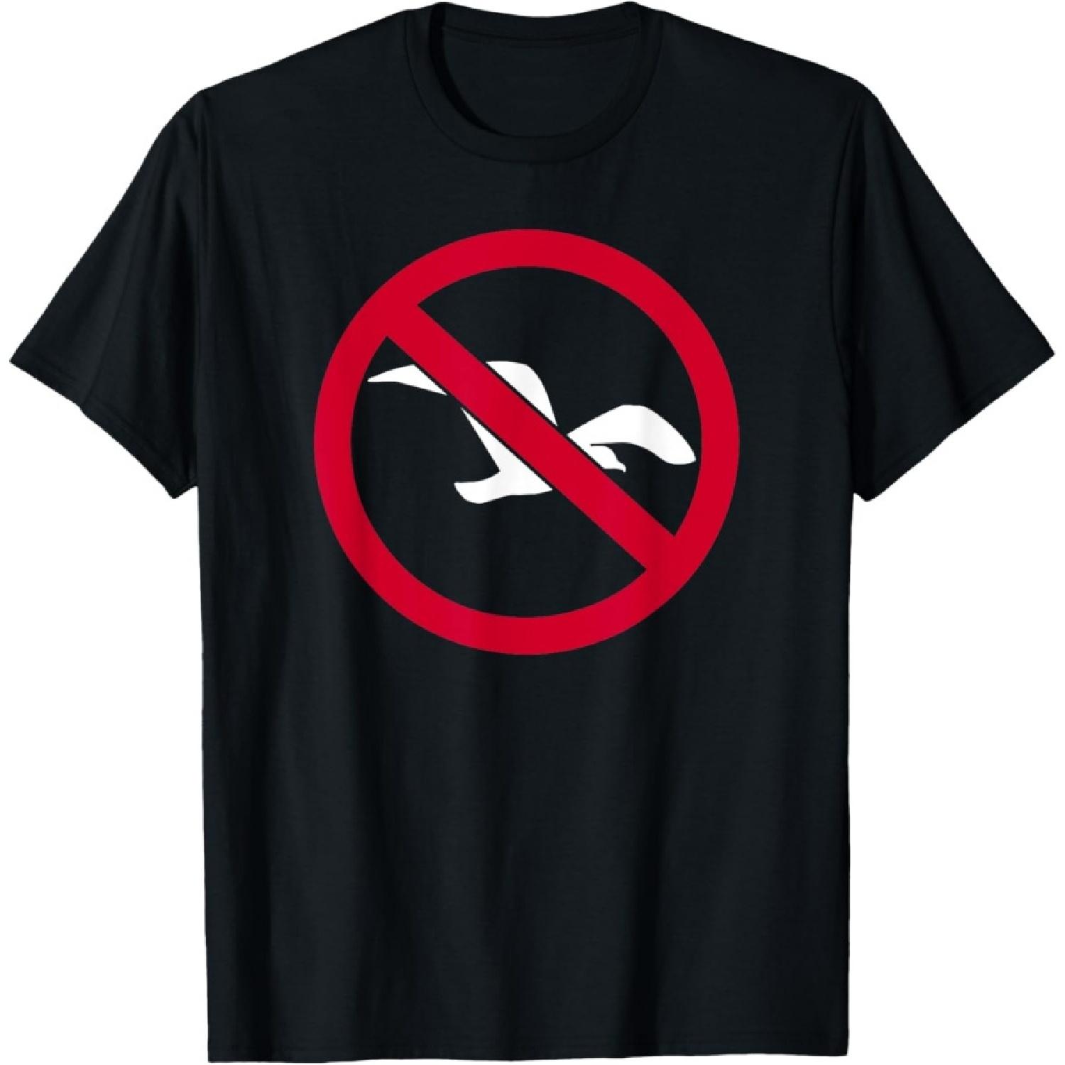 

No seagulls T-Shirt XXXXXL чорний