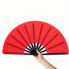 10 Inch Kung Fu Fan Folding Fan Martial Arts Double Sided Plastic Chinese Sound Fan Fitness Dance Classic Kung Fu Fan