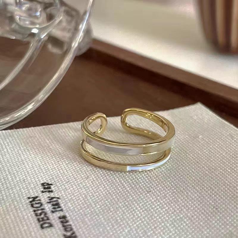 Korean-American 2025 Niche Design Women's Adjustable Luxury Ring