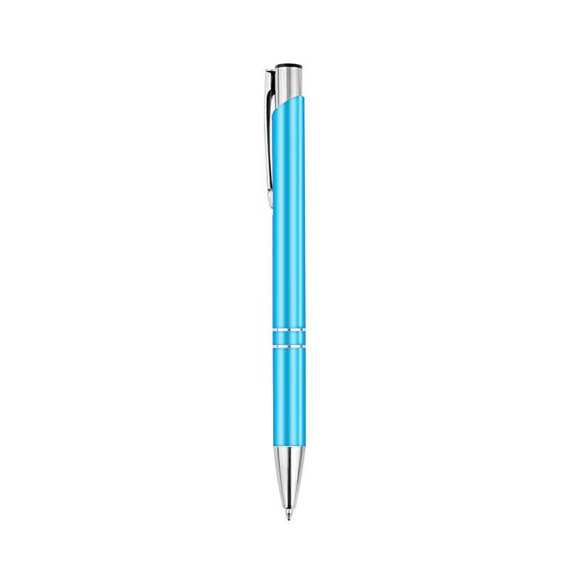 Customizable High-End Metal Ballpoint Pen with Logo and Retractable Neutral Core for Business & Signatures