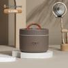 304 Stainless Steel Bento Box - Multi-Layer Partitioned Lunch Container for Students and Office Workers