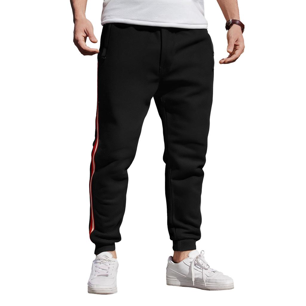 Men's Colorblock Loose Sweatpants Men's Casual Fashion Sweatpants