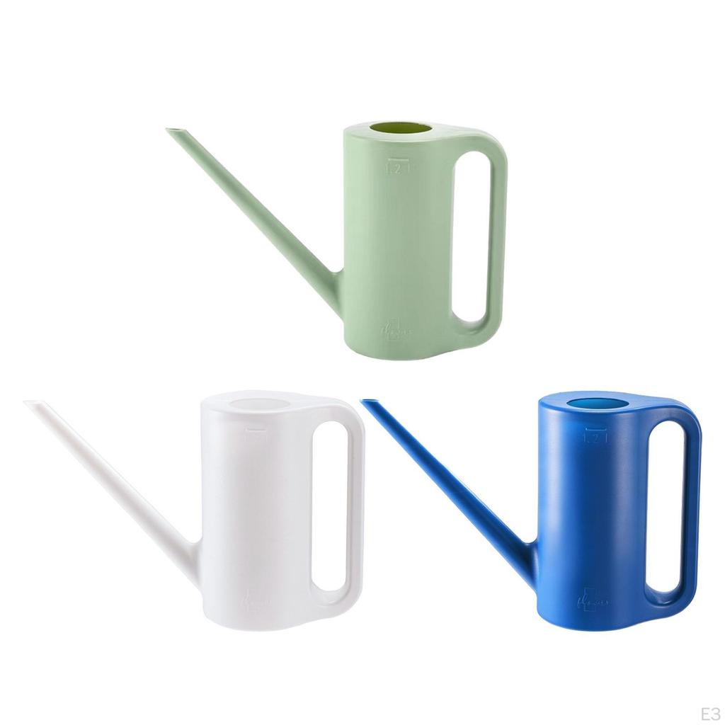 Elegant Flower Watering Can with Extended Spout and Comfortable Handle