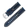 Cinturino per Orologio in Vera Pelle Crazy Horse Morbido Durevole Sostituzione Cinturino per Orologio in Pelle di Vacchetta per Orologi Smart Universali 18mm 20mm 22mm 24mm 26mm