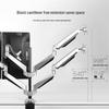 Loctek D7Q Four-Monitor Desk Mount