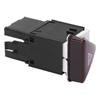 Dark Red Warning Emergency Flash Switch Button 1K0953509A Car Interior Accessories Replacement for RABBIT MK5