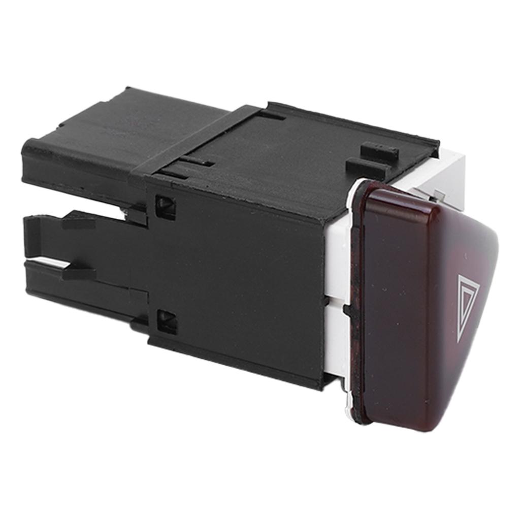 Dark Red Warning Emergency Flash Switch Button 1K0953509A Car Interior Accessories Replacement for RABBIT MK5