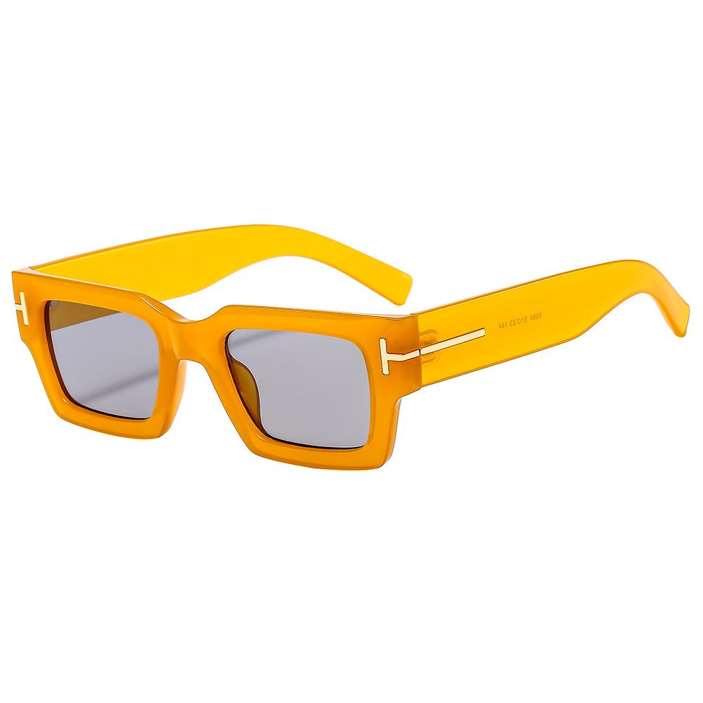 New Small Square Sunglasses Vintage Designer Women Men UV400 Luxury Brand Fashion Sun Glasses Shades