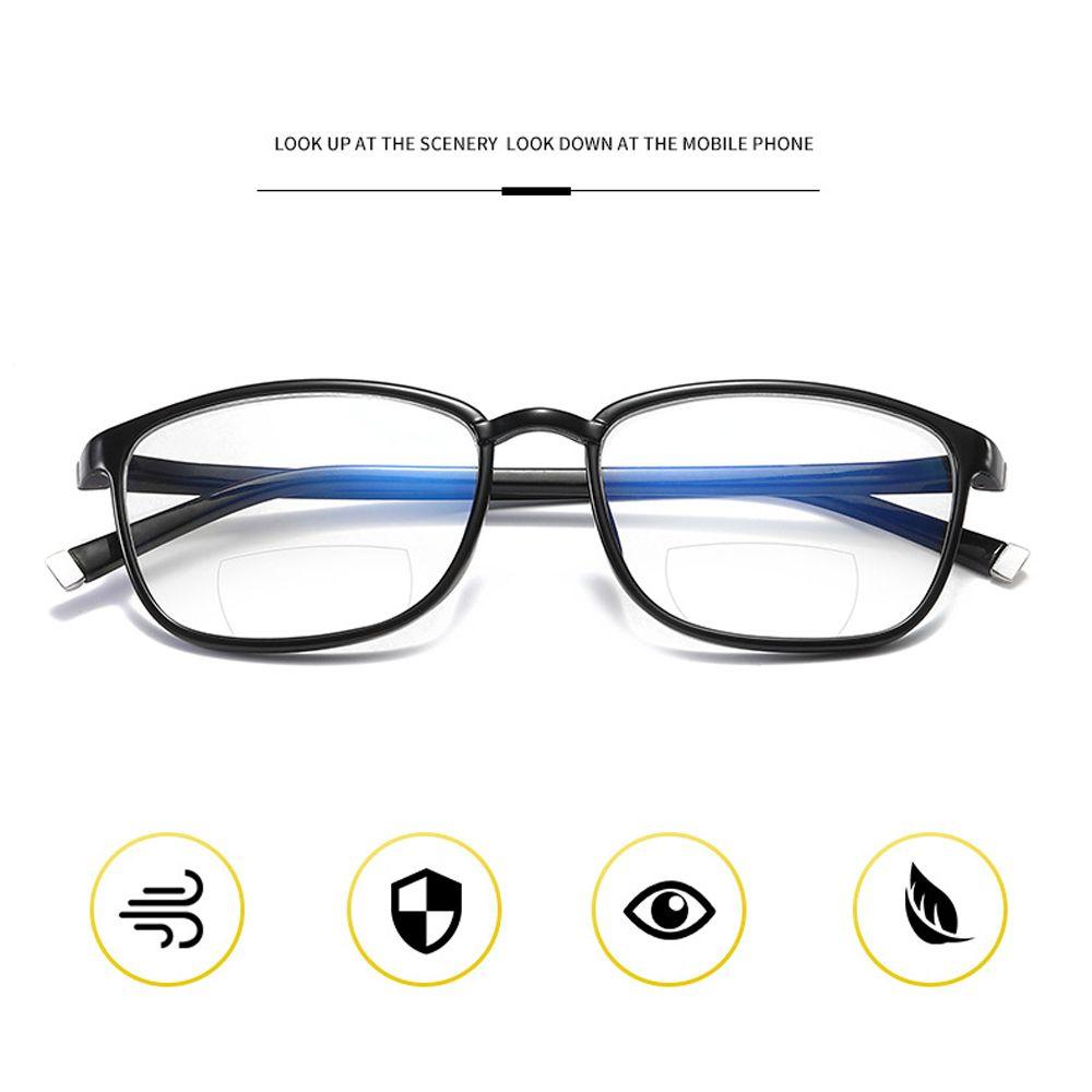 +1.0~+4.0 Anti Blue Rays Resin Lens Spectacle Frames Reading Glasses Presbyopia Eyeglasses Flat Mirror Eyewear